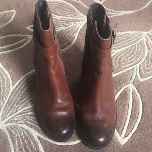 Clark Brown Booties